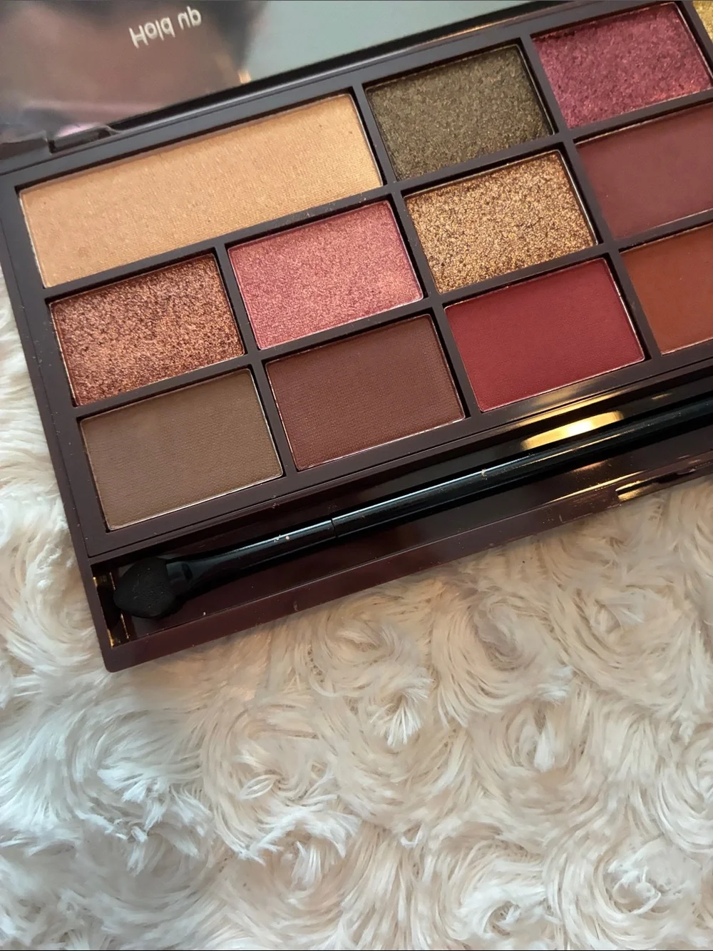 Chocolate Rose Gold Eyeshadow Palette — Neutral to Pink Shades